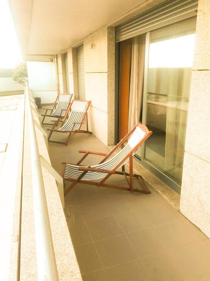 Beach Front Apartment - With Swimming Pool, Barbecue And Tennis Court! Viana do Castelo Exterior foto